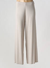 Pantalon larg croială fluidă bej LOTUS EATERS femme