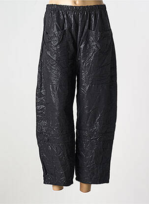 Pantalon larg buzunare negru GERSHON BRAM femeie