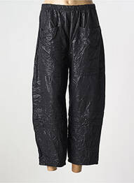 Pantalon larg buzunare negru GERSHON BRAM femeie