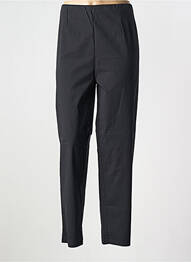 Pantalon drept talie elastică negru ORIENTIQUE NATURALLY femeie