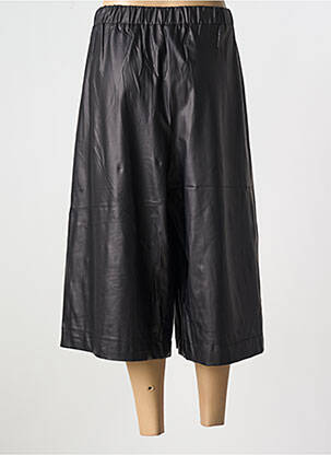 Pantalon trei sferturi croială dreaptă negru LOTUS EATERS femeie