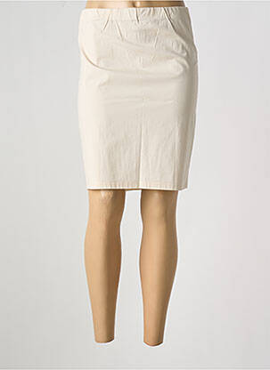 Fustă midi bej ORIENTIQUE NATURALLY femeie