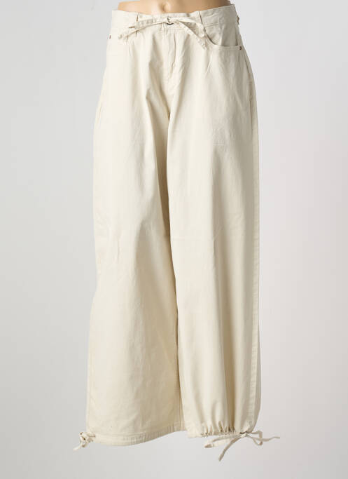 Pantalon drept bej CREAM femeie