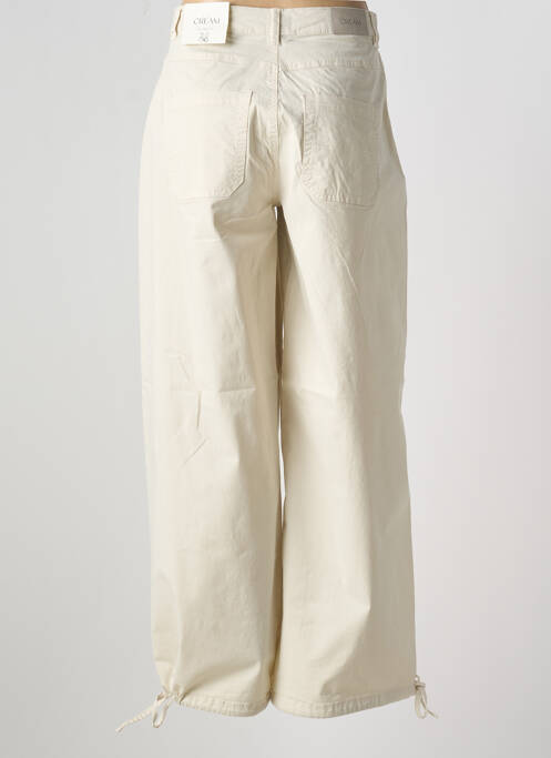 Pantalon drept bej CREAM femeie