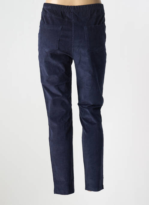 Pantalon slim albastru închis ORIENTIQUE NATURALLY femeie