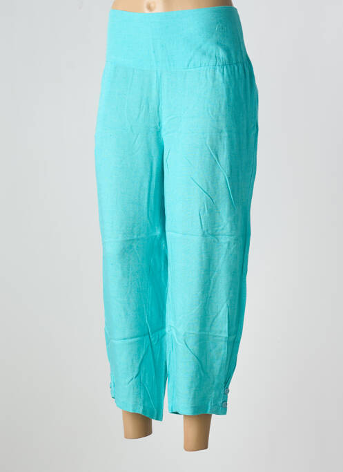 Pantalon 7/8 albastru ORIENTIQUE NATURALLY femeie