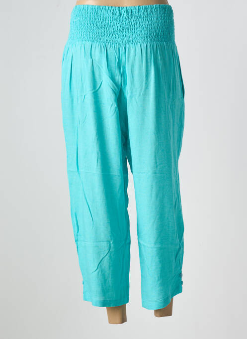 Pantalon 7/8 albastru ORIENTIQUE NATURALLY femeie
