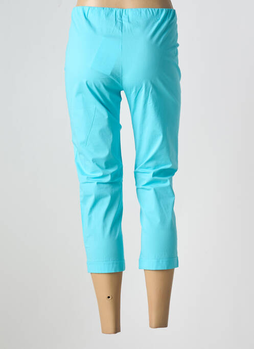 Pantalon trei sferturi albastru ORIENTIQUE NATURALLY femeie