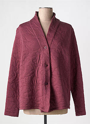 Jachete casual croială dreaptă violet MES SOEURS ET MOI femeie