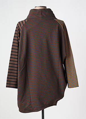 Hanorac mâneci lungi mâneci lungi maro URBAN BY ALEMBIKA femeie