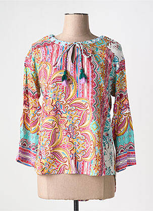 Bluză roz ORIENTIQUE NATURALLY femeie