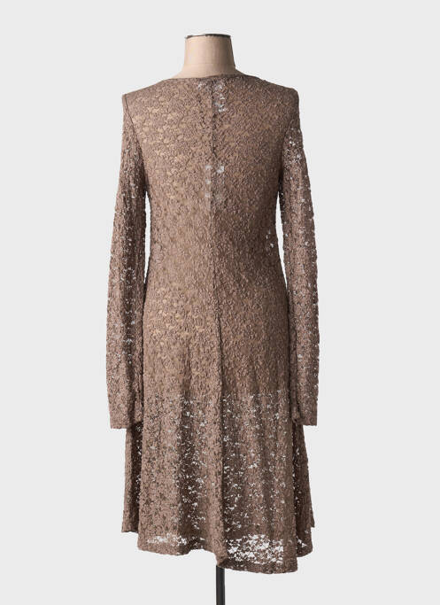 Rochie midi maro MYRINE femeie