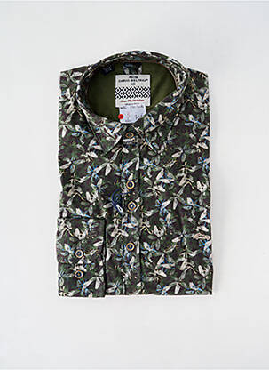 Cămașă cu mâneci lungi verde DARIO BELTRAN bărbat