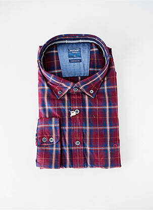 Cămașă cu mâneci lungi violet OLYMP bărbat