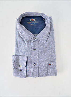 Cămașă cu mâneci lungi albastru INDIAN ROSE bărbat