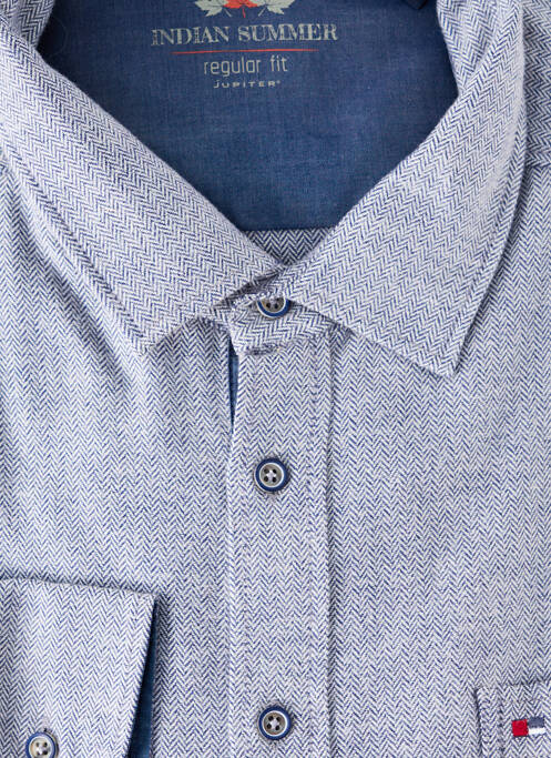 Cămașă cu mâneci lungi albastru INDIAN ROSE bărbat