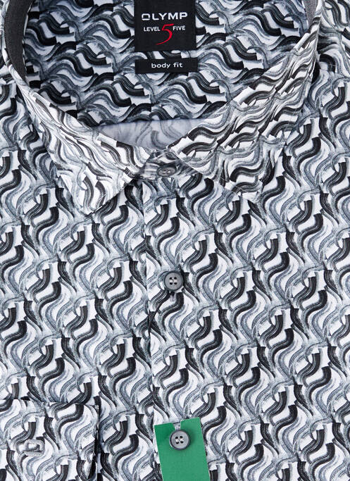 Cămașă cu mâneci lungi gri OLYMP bărbat