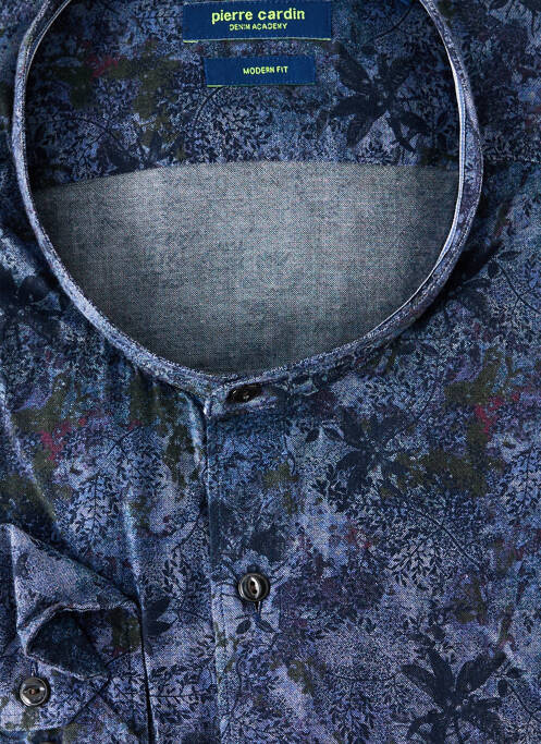 Cămașă cu mâneci lungi albastru PIERRE CARDIN bărbat