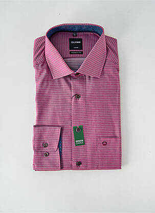 Cămașă cu mâneci lungi violet OLYMP bărbat