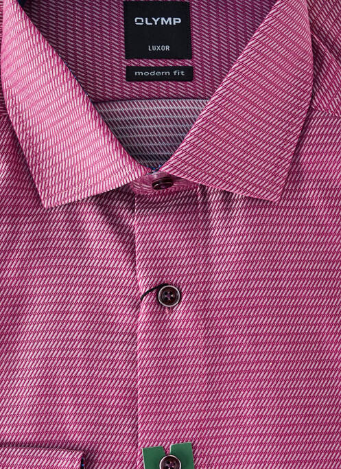 Cămașă cu mâneci lungi violet OLYMP bărbat