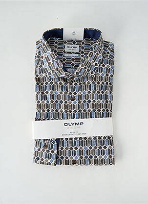 Cămașă cu mâneci lungi albastru OLYMP bărbat