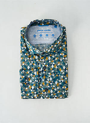 Cămașă cu mâneci lungi verde PIERRE CARDIN bărbat