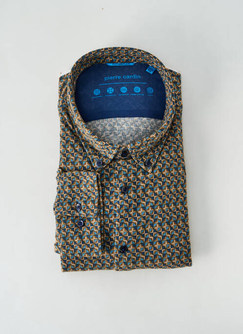 Cămașă cu mâneci lungi verde PIERRE CARDIN bărbat