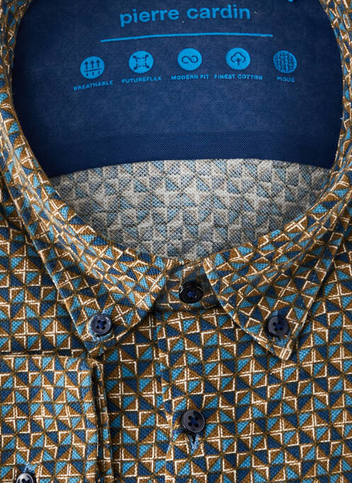 Cămașă cu mâneci lungi verde PIERRE CARDIN bărbat