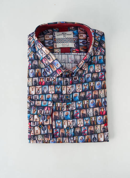 Cămașă cu mâneci lungi albastru DARIO BELTRAN bărbat