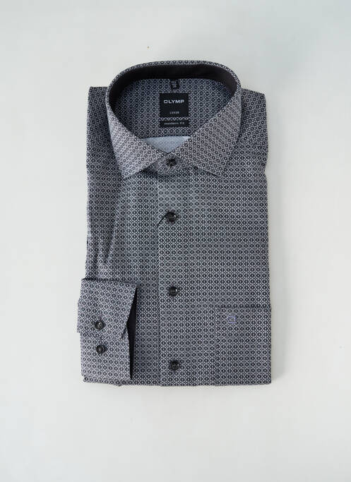 Cămașă cu mâneci lungi negru OLYMP bărbat
