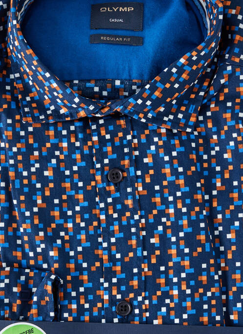 Cămașă cu mâneci lungi albastru OLYMP bărbat