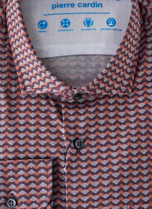 Cămașă cu mâneci lungi violet PIERRE CARDIN bărbat