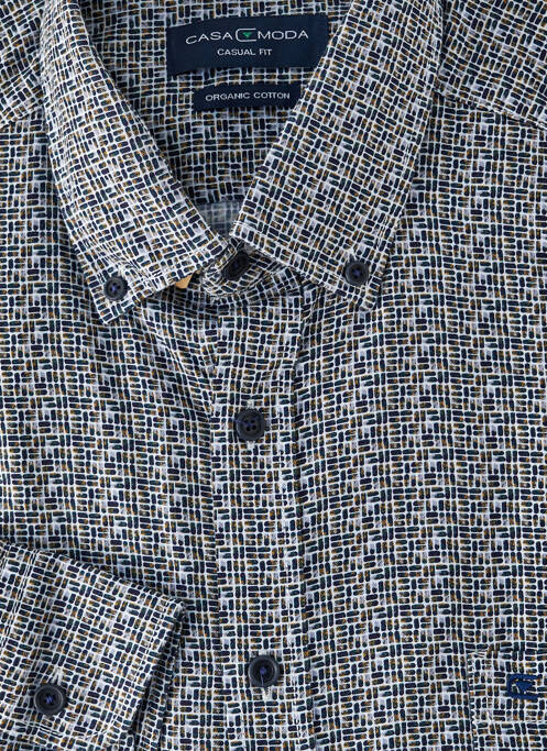 Cămașă cu mâneci lungi negru CASAMODA bărbat