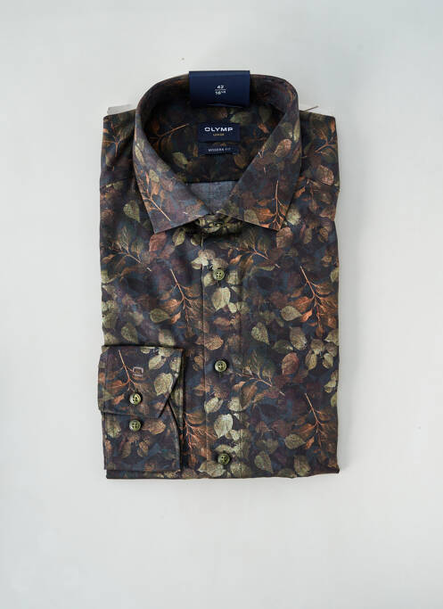 Cămașă cu mâneci lungi verde OLYMP bărbat