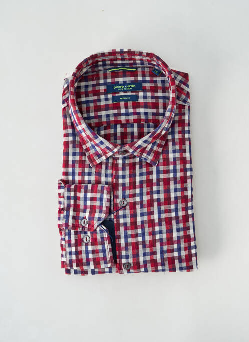 Cămașă cu mâneci lungi roșu PIERRE CARDIN bărbat