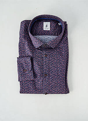 Cămașă cu mâneci lungi violet JUPITER bărbat