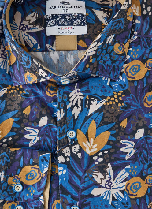 Cămașă cu mâneci lungi albastru DARIO BELTRAN bărbat