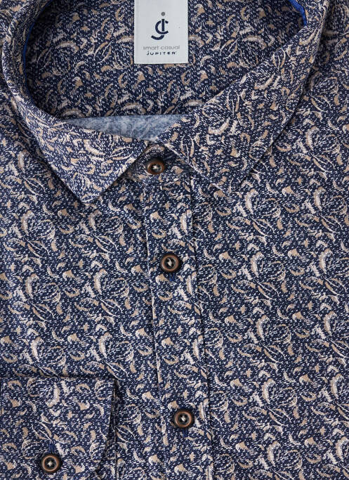 Cămașă cu mâneci lungi albastru JUPITER bărbat