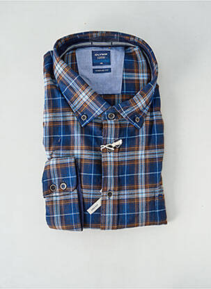 Cămașă cu mâneci lungi albastru OLYMP bărbat