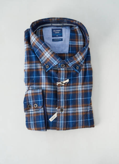 Cămașă cu mâneci lungi albastru OLYMP bărbat