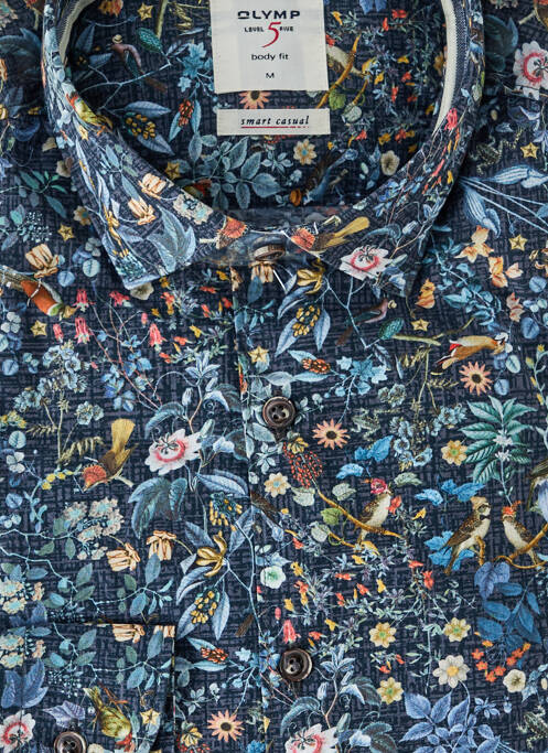 Cămașă cu mâneci lungi albastru OLYMP bărbat