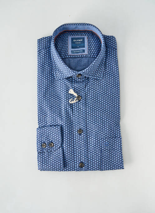 Cămașă cu mâneci lungi albastru OLYMP bărbat