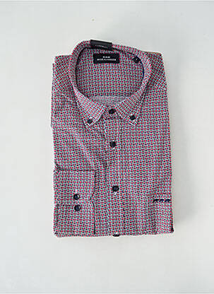 Cămașă cu mâneci lungi roșu MISE AU GREEN bărbat