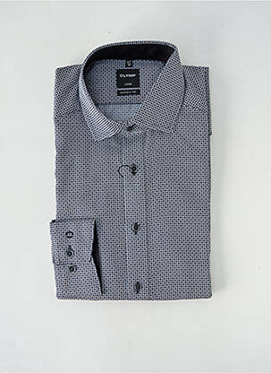 Cămașă cu mâneci lungi negru OLYMP bărbat