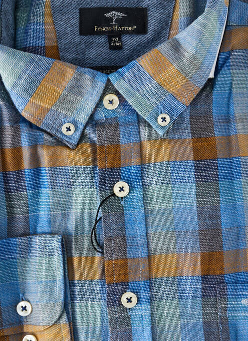 Cămașă cu mâneci lungi albastru FYNCH-HATTON bărbat