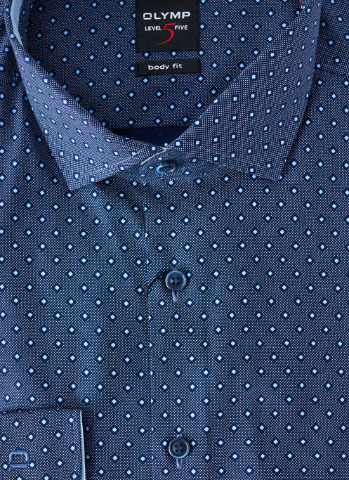 Cămașă cu mâneci lungi albastru OLYMP bărbat