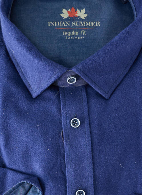 Cămașă cu mâneci lungi albastru JUPITER bărbat