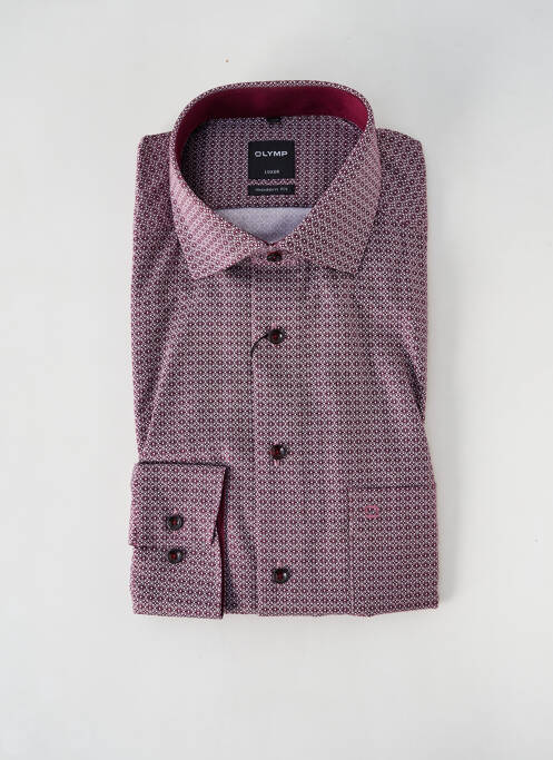 Cămașă cu mâneci lungi violet OLYMP bărbat