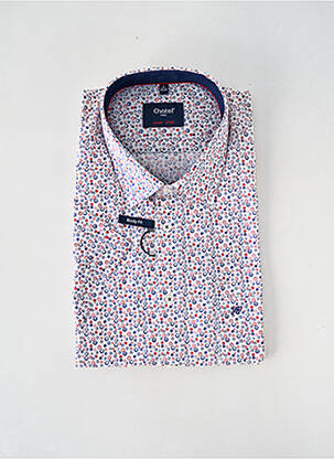 Cămașă cu mâneci scurte alb CHATEL bărbat