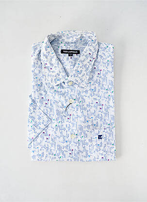 Cămașă cu mâneci scurte alb TED LAPIDUS bărbat